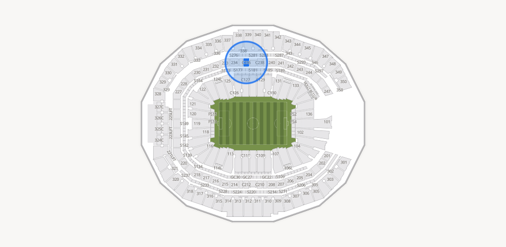 Mercedes-Benz Stadium Seating Chart