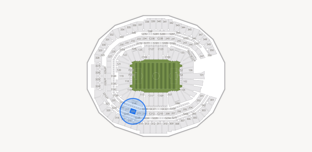 Mercedes-Benz Stadium Seating Chart
