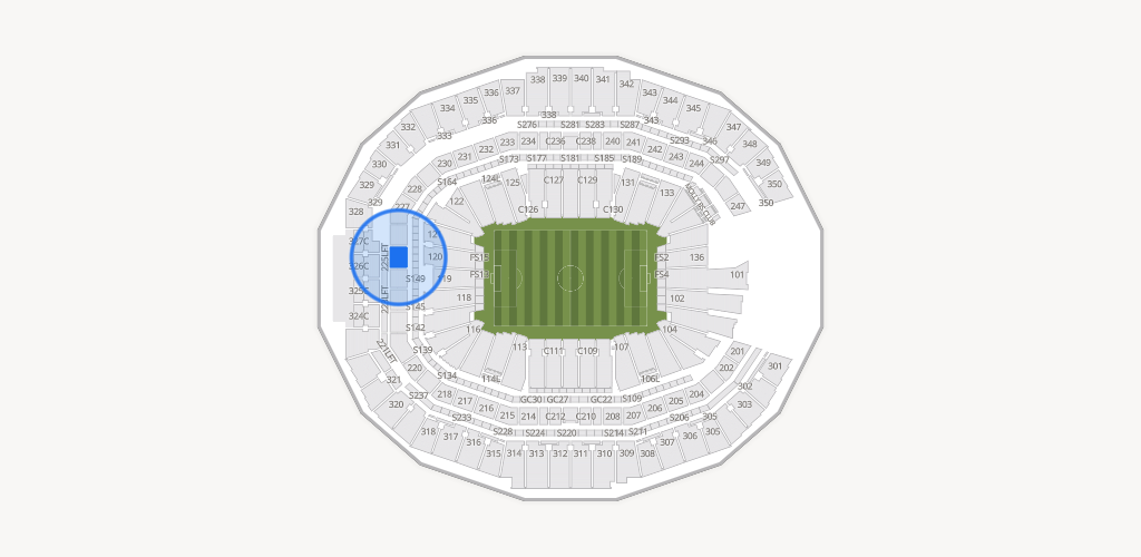 Mercedes-Benz Stadium Seating Chart