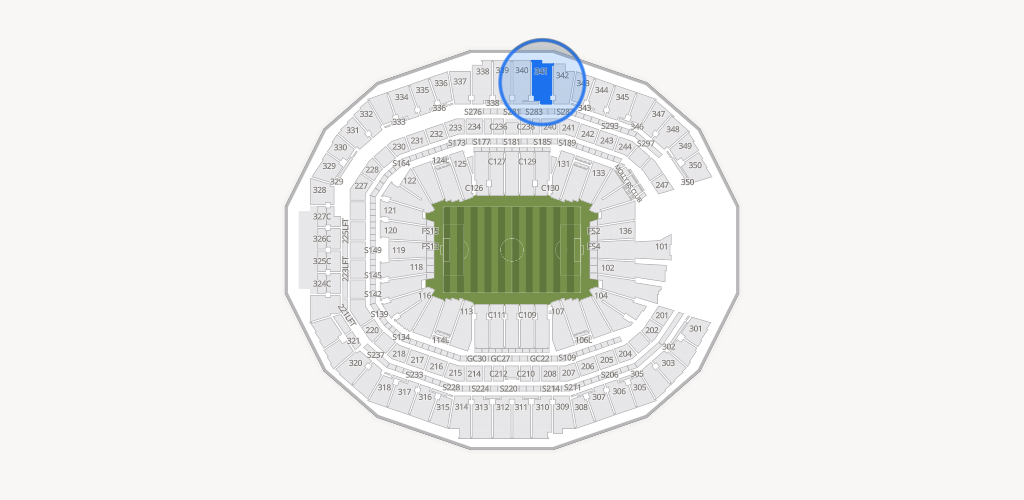 Mercedes-Benz Stadium Seating Chart