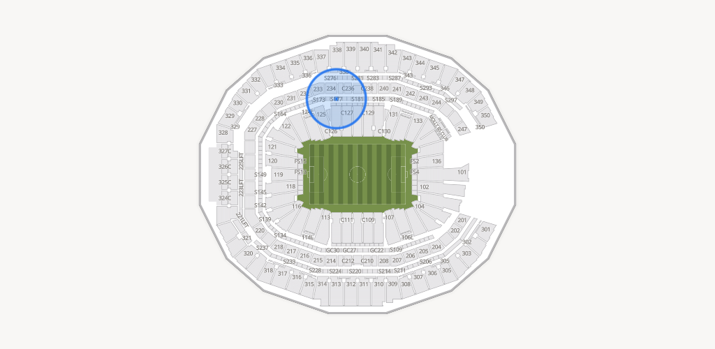 Mercedes-Benz Stadium Seating Chart
