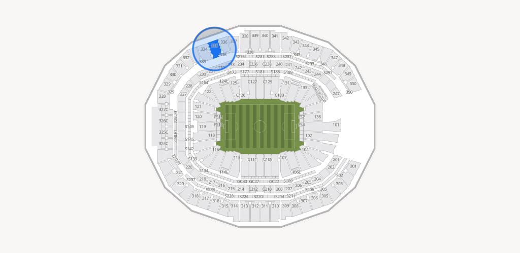 Mercedes-Benz Stadium Seating Chart