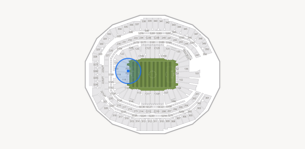 Mercedes-Benz Stadium Seating Chart