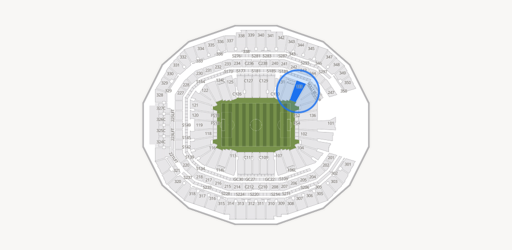 Mercedes-Benz Stadium Seating Chart