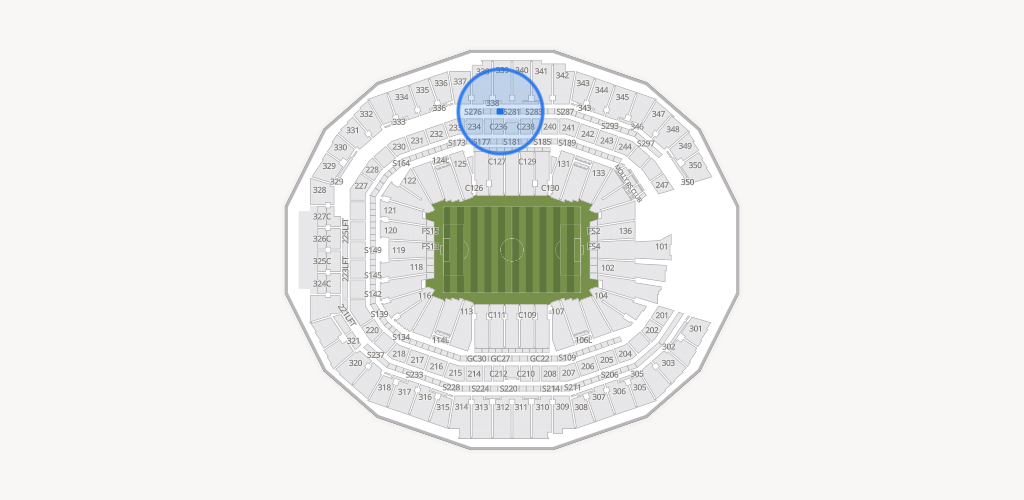 Mercedes-Benz Stadium Seating Chart