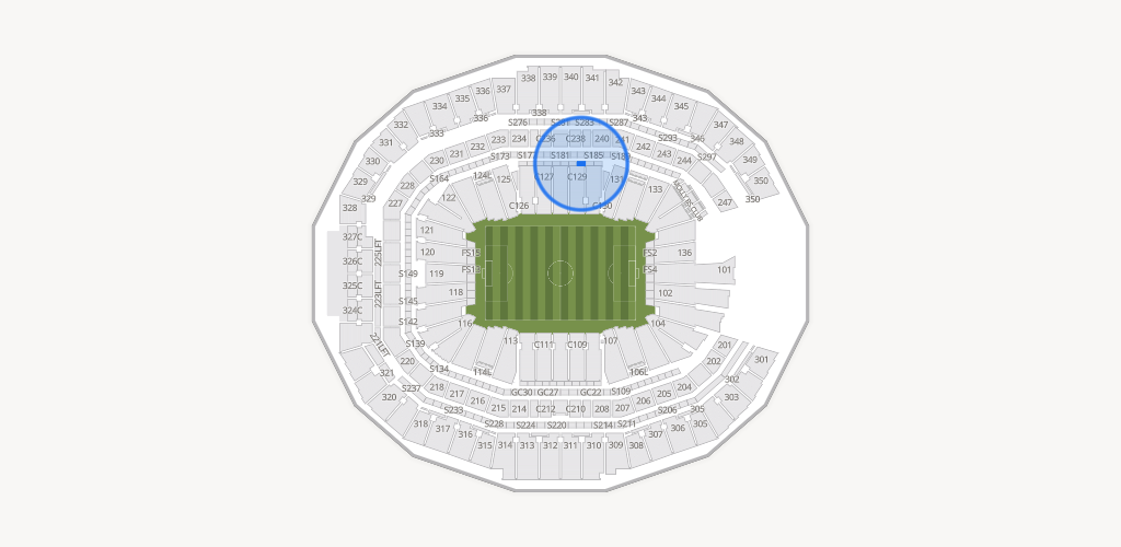 Mercedes-Benz Stadium Seating Chart