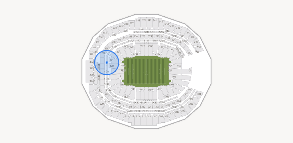 Mercedes-Benz Stadium Seating Chart