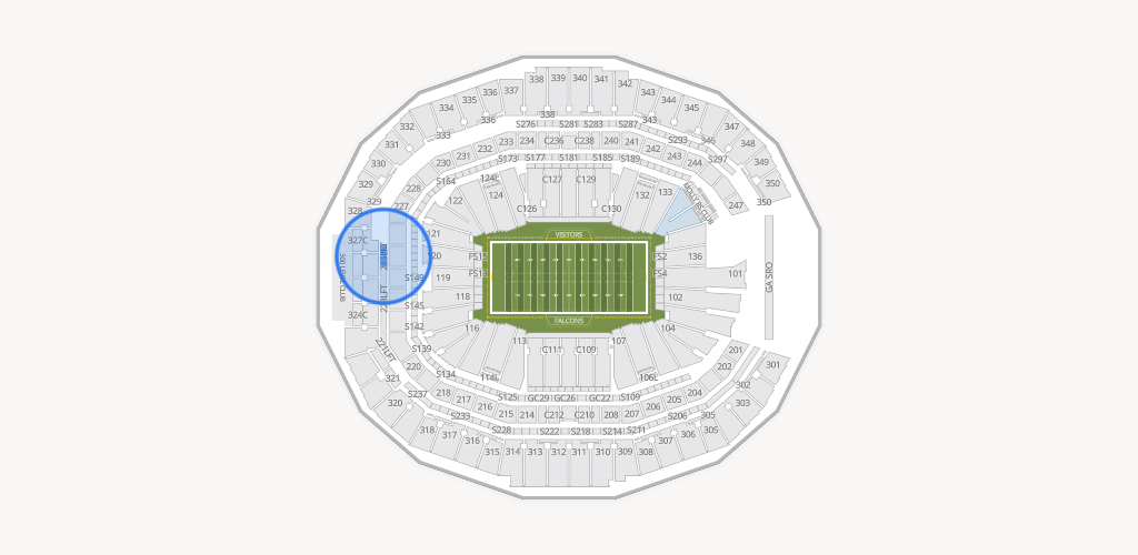 Mercedes-Benz Stadium Seating Chart