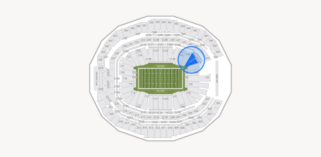 Mercedes-Benz Stadium Seating Chart