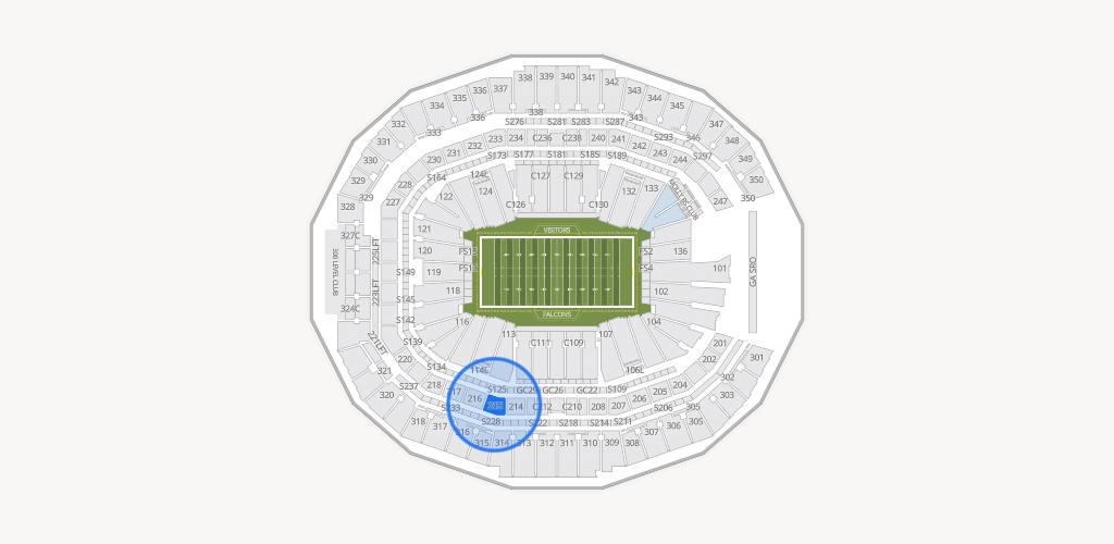 Mercedes-Benz Stadium Seating Chart