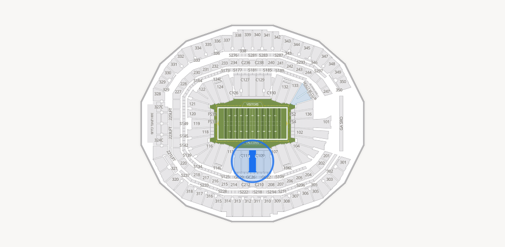 Mercedes-Benz Stadium Seating Chart