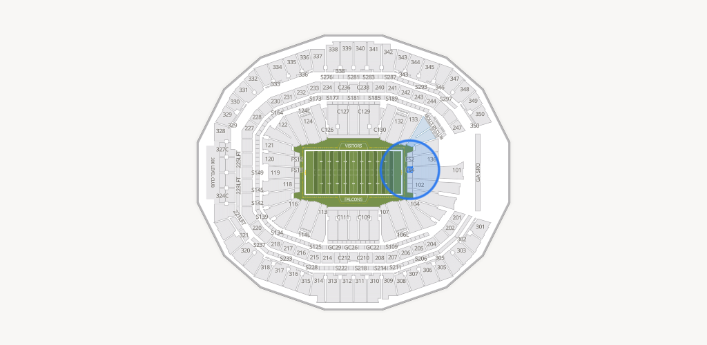 Mercedes-Benz Stadium Seating Chart