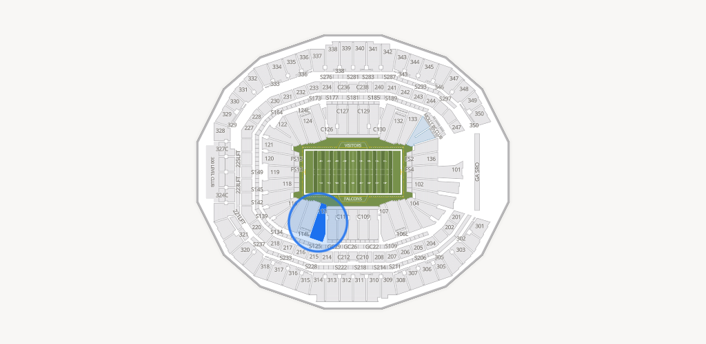 Mercedes-Benz Stadium Seating Chart
