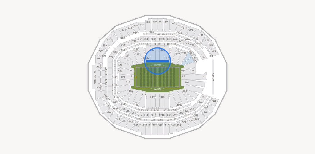 Mercedes-Benz Stadium Seating Chart