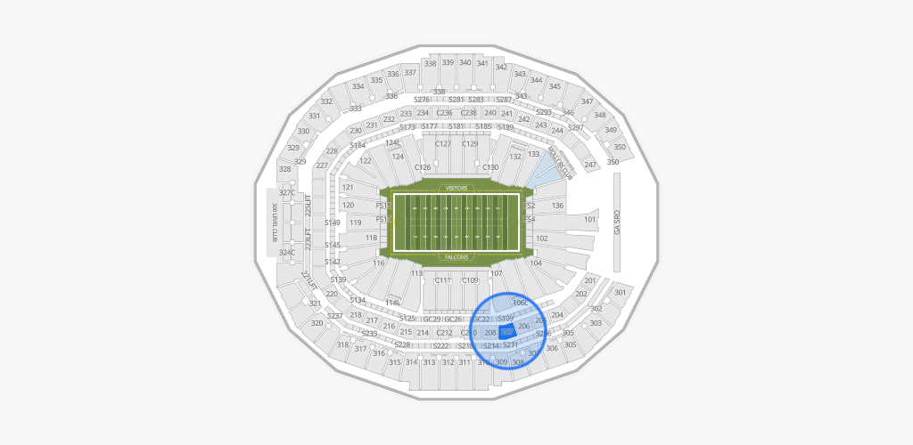 Mercedes-Benz Stadium Seating Chart