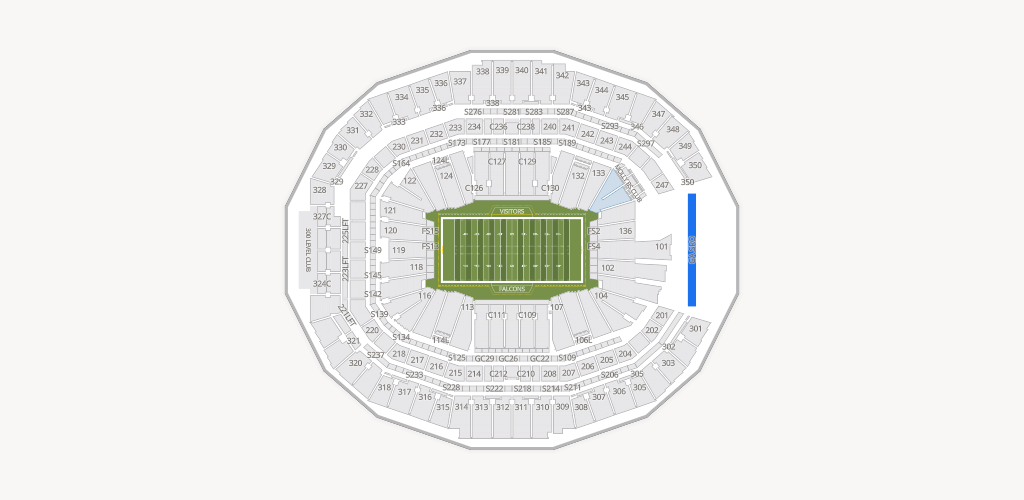 Mercedes-Benz Stadium Seating Chart