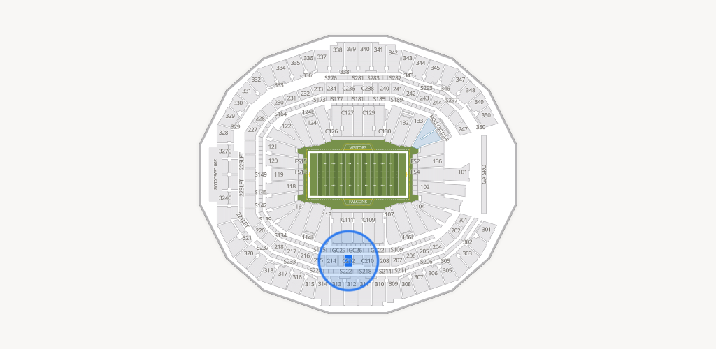 Mercedes-Benz Stadium Seating Chart