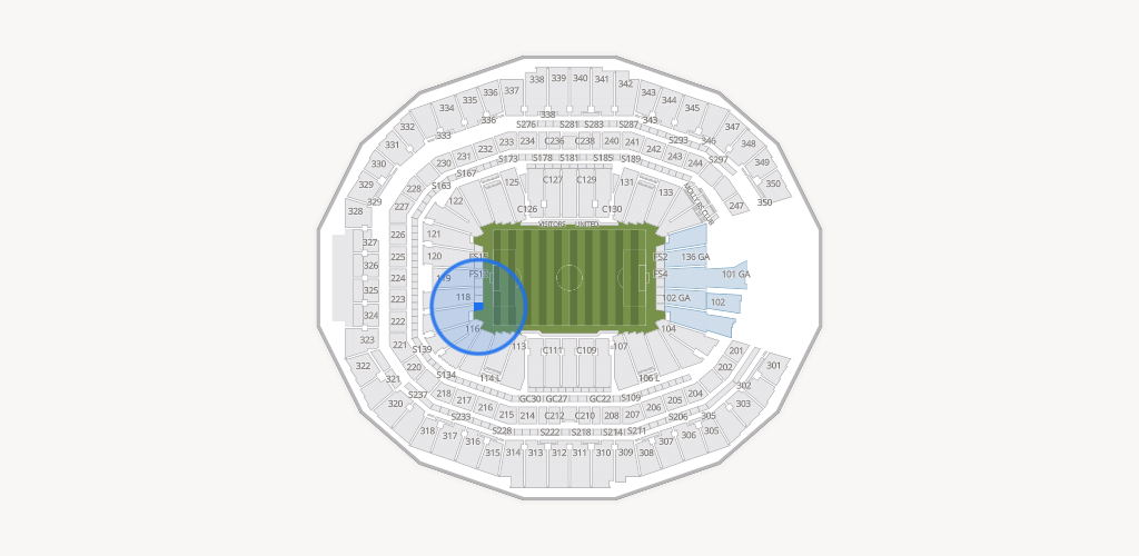 Mercedes-Benz Stadium Seating Chart