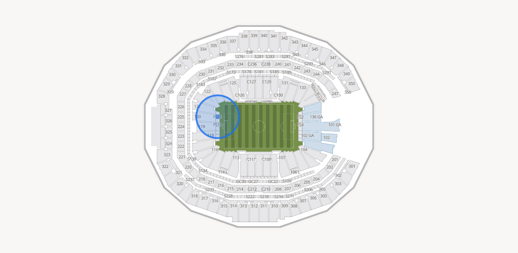 Mercedes-Benz Stadium Seating Chart