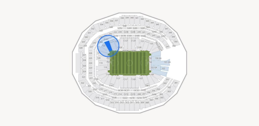 Mercedes-Benz Stadium Seating Chart
