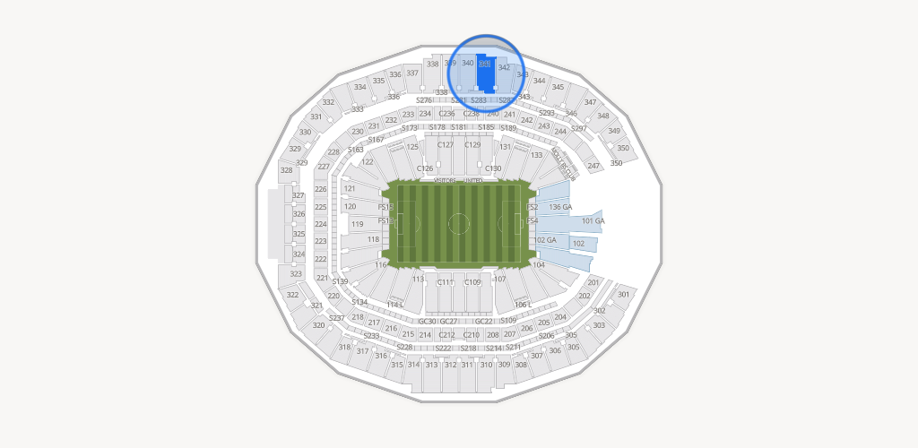Mercedes-Benz Stadium Seating Chart