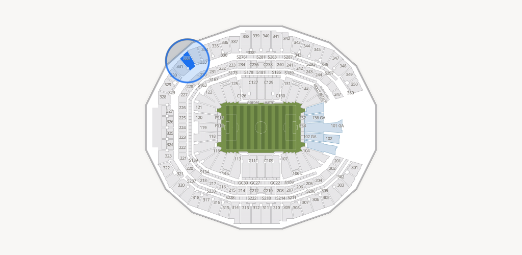 Mercedes-Benz Stadium Seating Chart