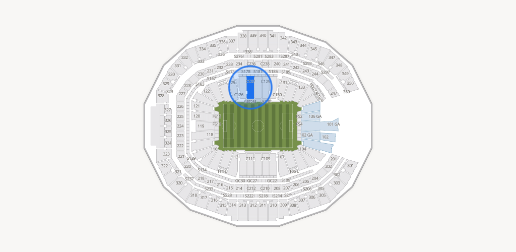Mercedes-Benz Stadium Seating Chart