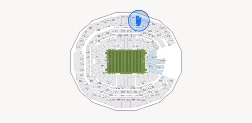 Mercedes-Benz Stadium Seating Chart