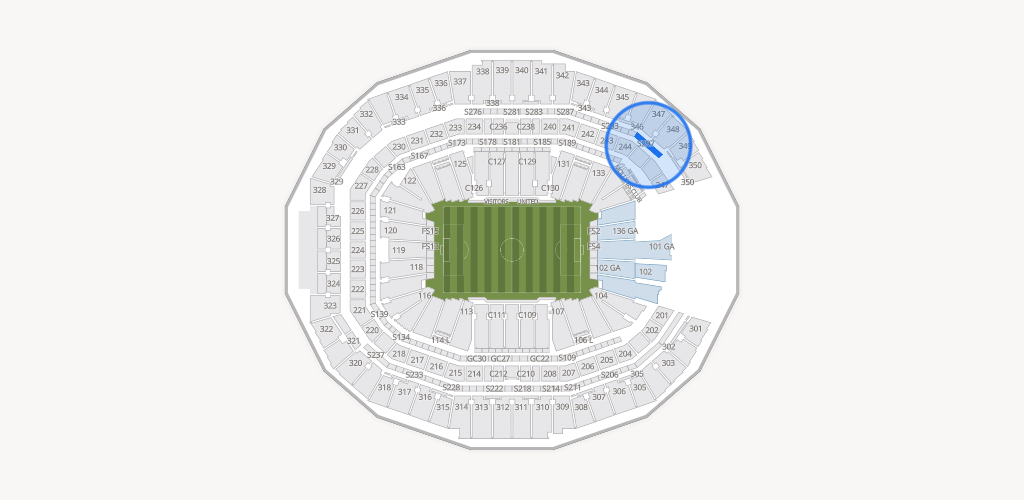 Mercedes-Benz Stadium Seating Chart