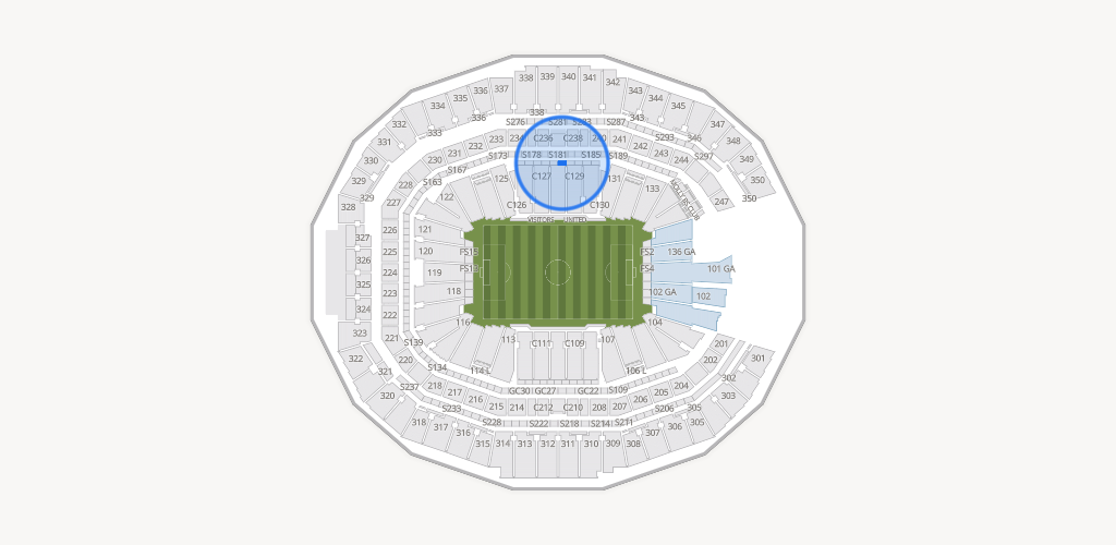 Mercedes-Benz Stadium Seating Chart