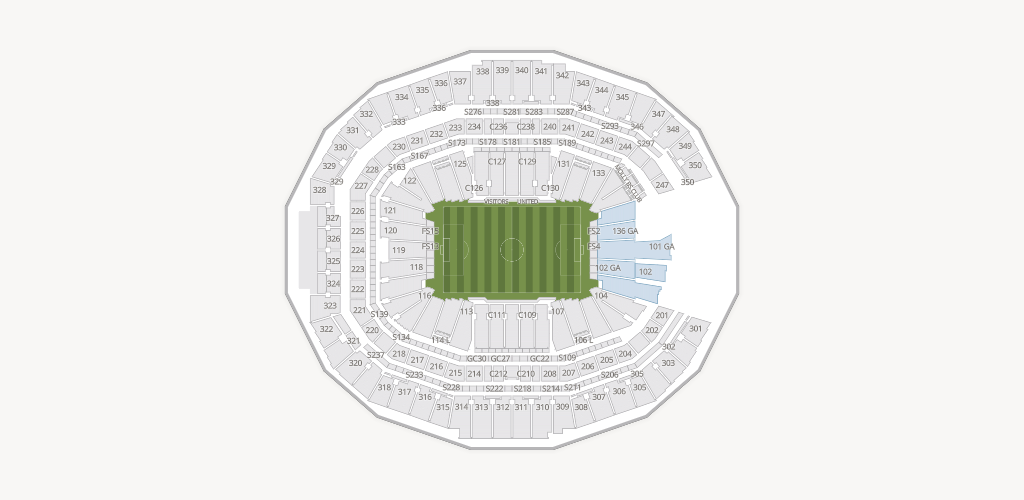 Mercedes-Benz Stadium Seating Chart