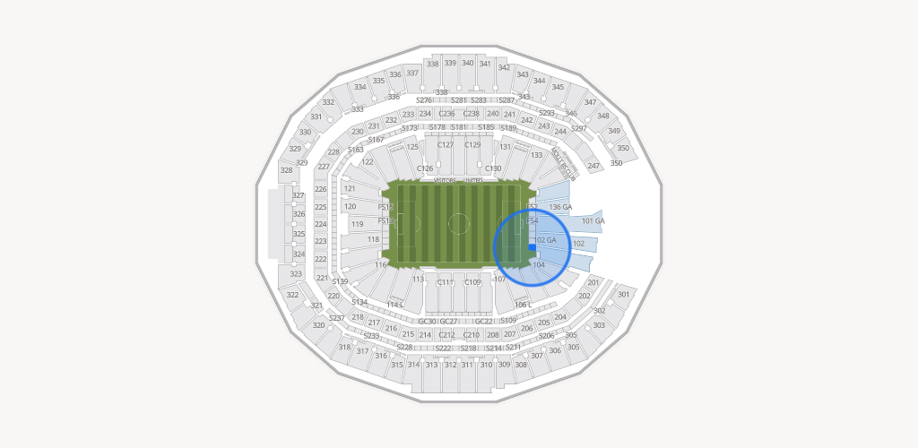 Mercedes-Benz Stadium Seating Chart
