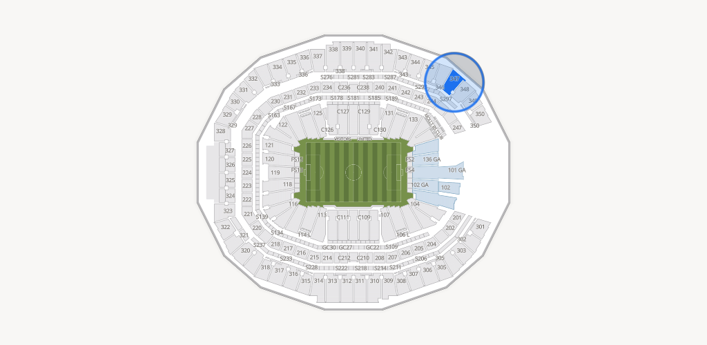 Mercedes-Benz Stadium Seating Chart
