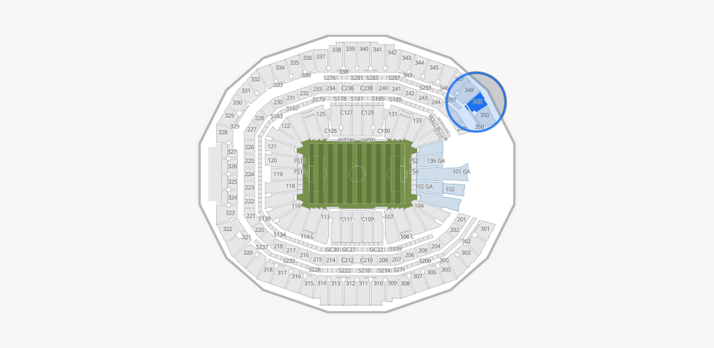 Mercedes-Benz Stadium Seating Chart