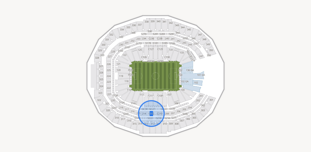 Mercedes-Benz Stadium Seating Chart