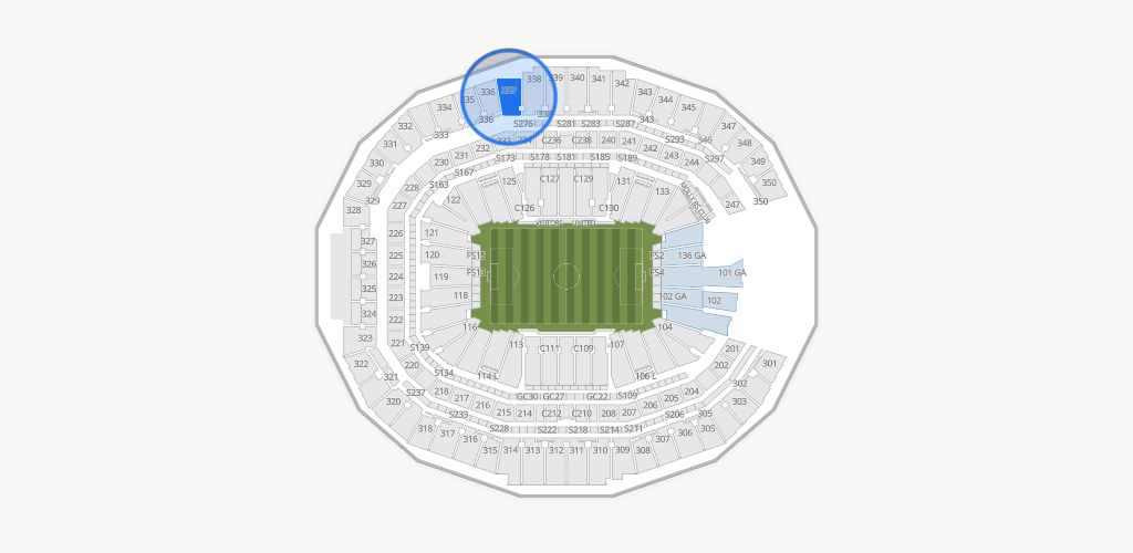 Mercedes-Benz Stadium Seating Chart