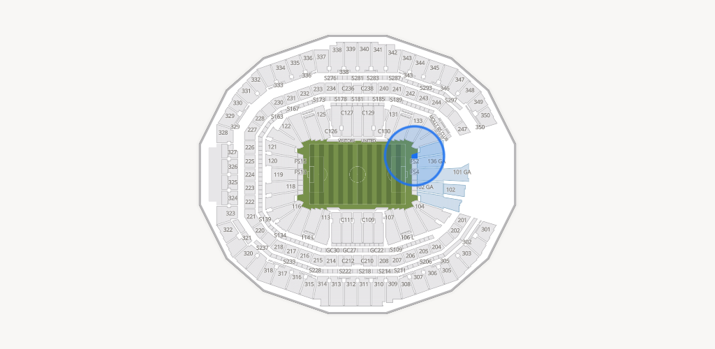 Mercedes-Benz Stadium Seating Chart