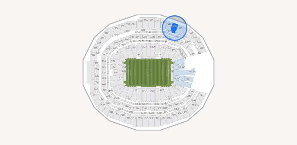 Mercedes-Benz Stadium Seating Chart