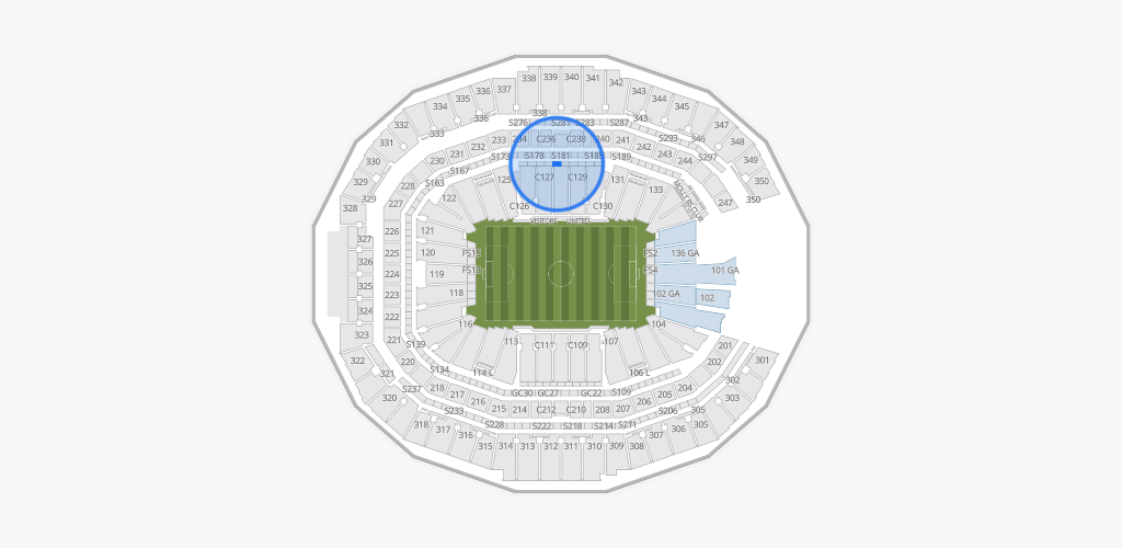 Mercedes-Benz Stadium Seating Chart