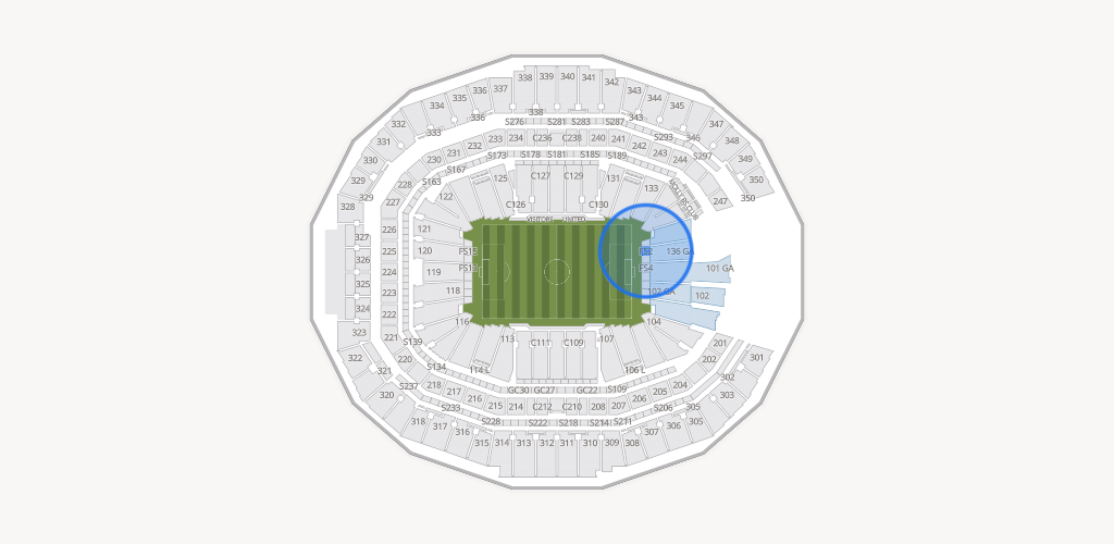 Mercedes-Benz Stadium Seating Chart