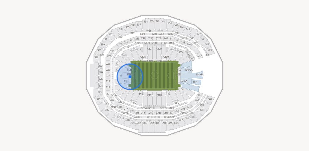 Mercedes-Benz Stadium Seating Chart