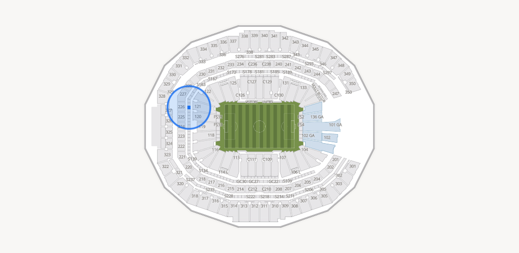 Mercedes-Benz Stadium Seating Chart