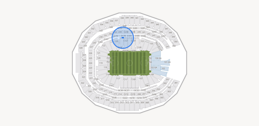 Mercedes-Benz Stadium Seating Chart