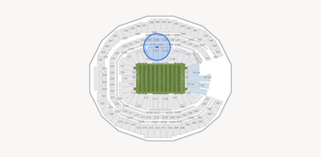 Mercedes-Benz Stadium Seating Chart