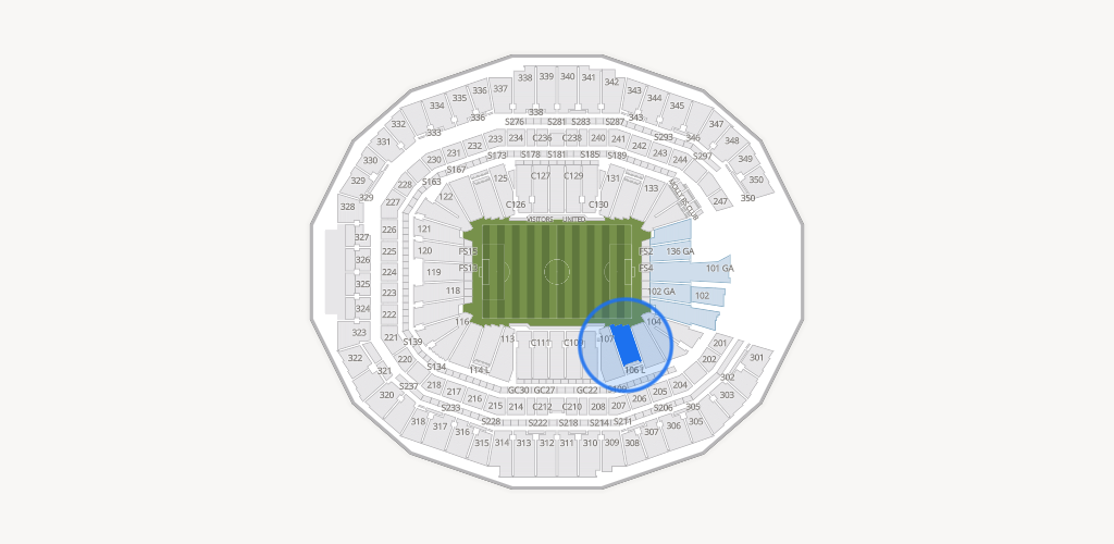 Mercedes-Benz Stadium Seating Chart