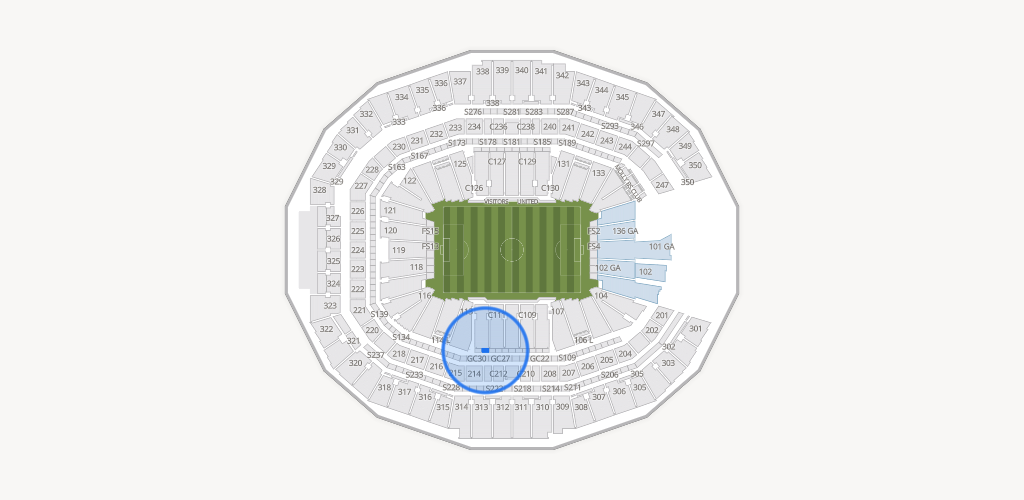 Mercedes-Benz Stadium Seating Chart