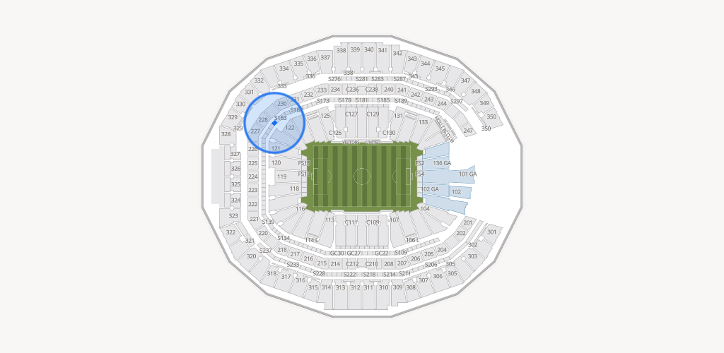 Mercedes-Benz Stadium Seating Chart