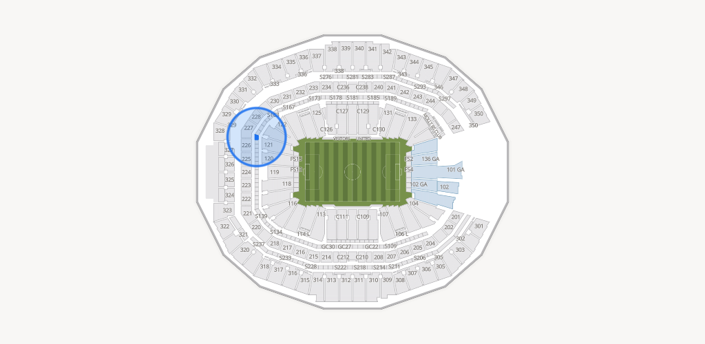 Mercedes-Benz Stadium Seating Chart