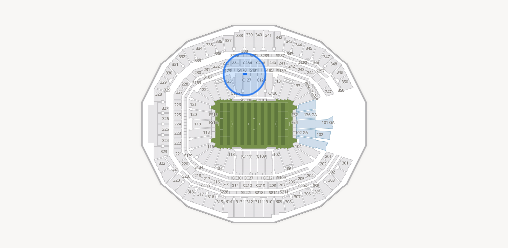 Mercedes-Benz Stadium Seating Chart