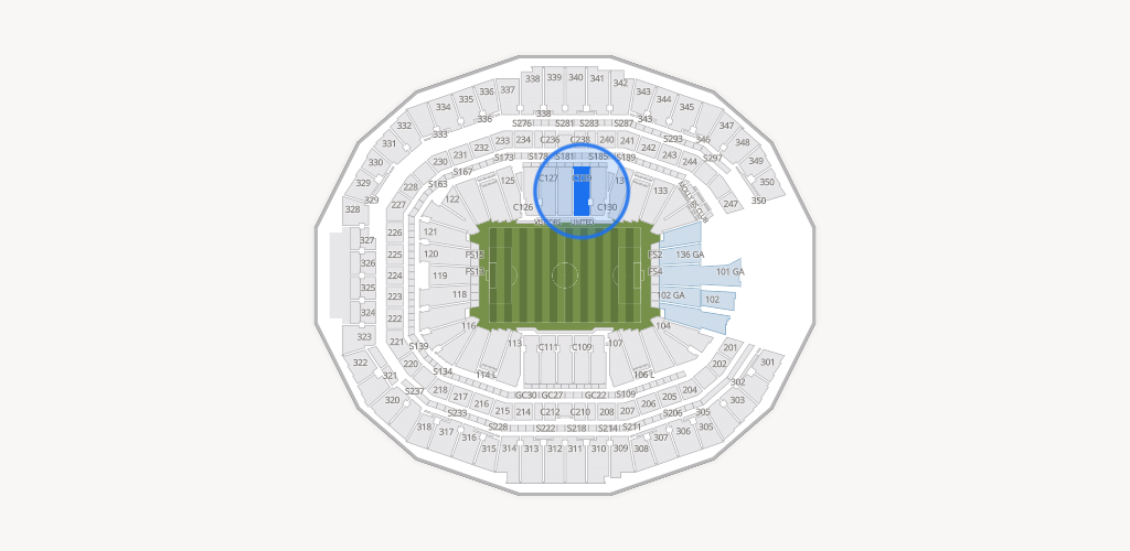 Mercedes-Benz Stadium Seating Chart